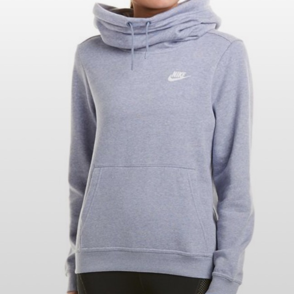 Plus Size Nike Cowlneck Hoodie
